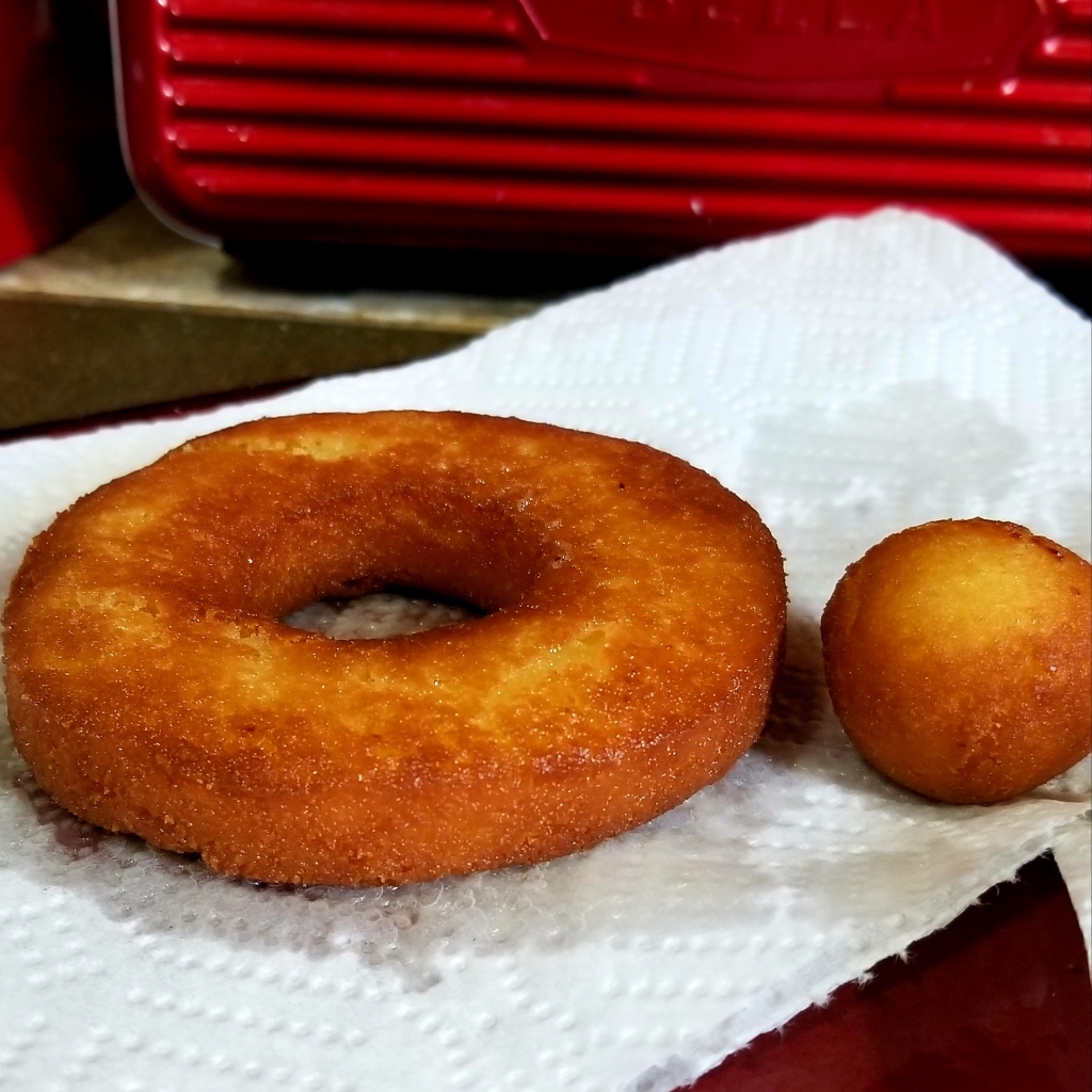 Fried Keto Cake Donuts